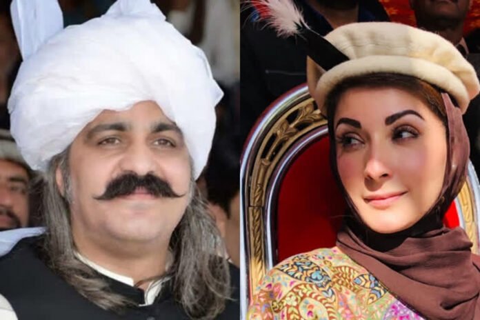 cm vs cm Ali Amin Gandapur
