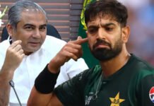 Mohsin Naqvi to personally pay Haris Rauf’s fine imposed by ICC Mohsin Naqvi to personally pay Haris Rauf’s fine imposed by ICC